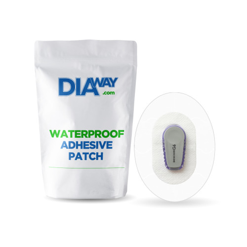 Transparent Dexcom G6 Sensor Patches with Cut-Out – 25 pcs