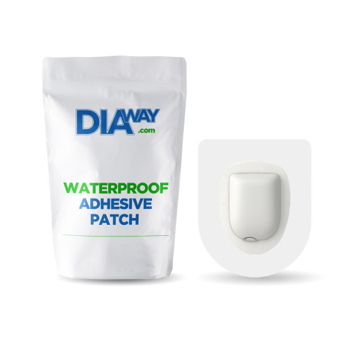 Transparent Omnipod Pod Patches with Cut-Out – 25 pcs